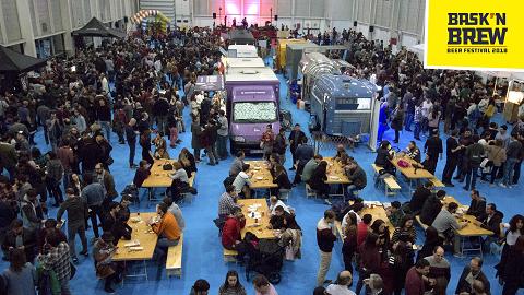 3.500 personas han llenado de buen ambiente el bask’n brew beer festival de Ficoba