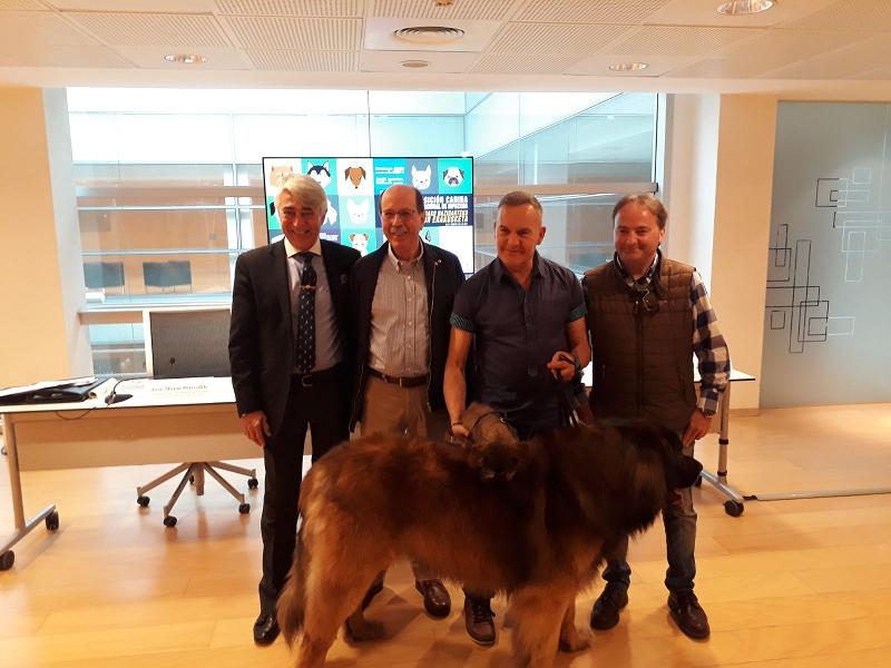 El domingo 22 de abril cita con la exposición canina internacional de Gipuzkoa en Ficoba