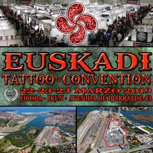 La “2ª Euskadi Tattoo Convention” se celebrará el 22-23-24 marzo