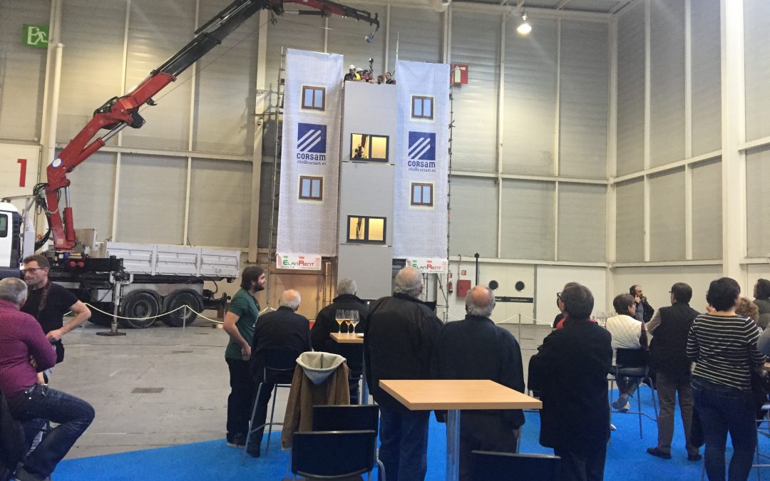Premier Showroom industriel à Ficoba : Corsam présente un innovant système d’échelle modulaire