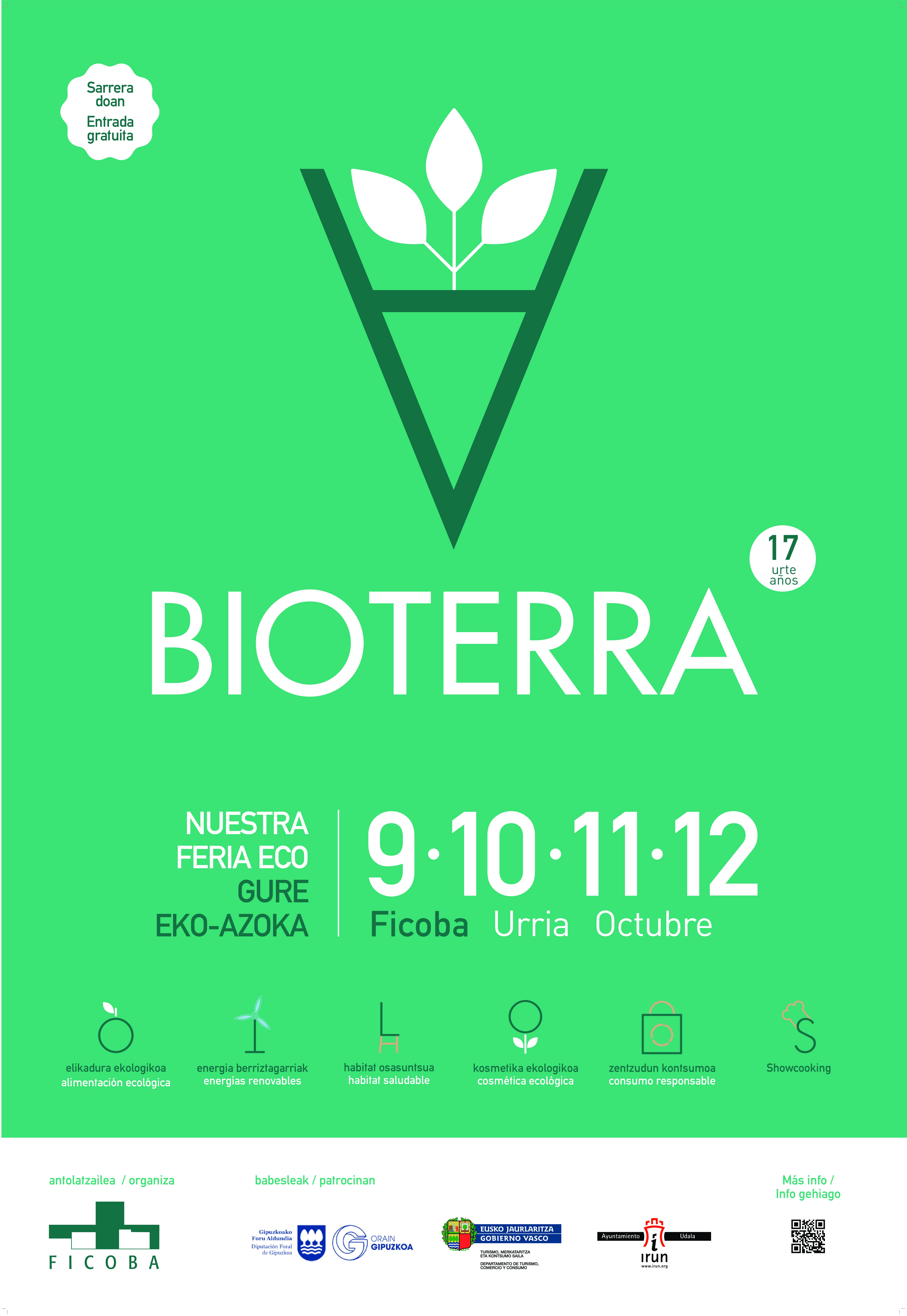 Bioterra, la feria decana de Ficoba, celebra su 17 edición