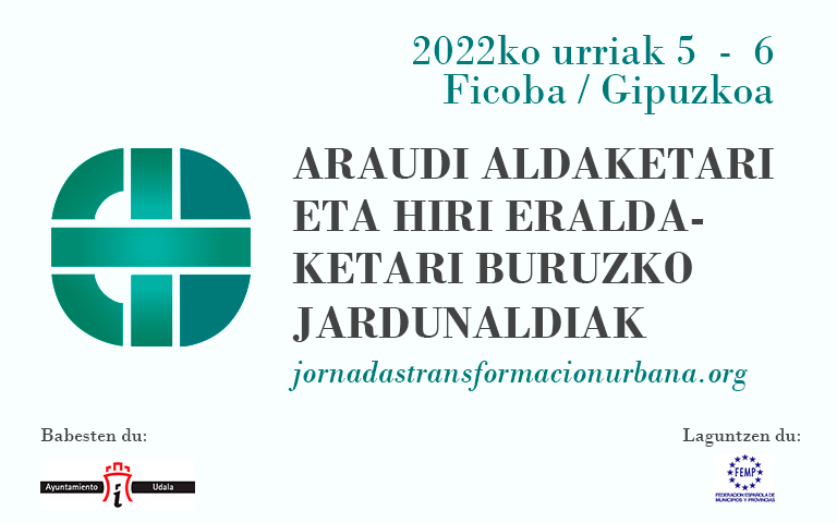 Emisio  gutxiko  eremuen  ondorioak  hiriko  ingurunean,  Araudi  Aldaketari  eta  Hirien  Eraldaketari  buruzko  Jardunaldietan  eztabaidagai