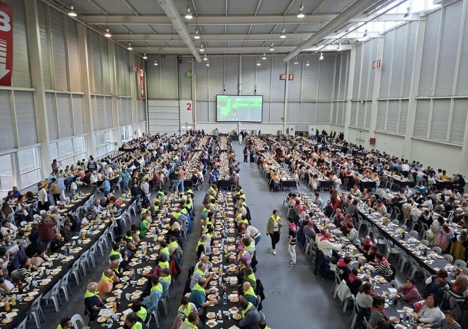 GUREAK celebra su 50 aniversario en Ficoba ante más de 3.100 personas